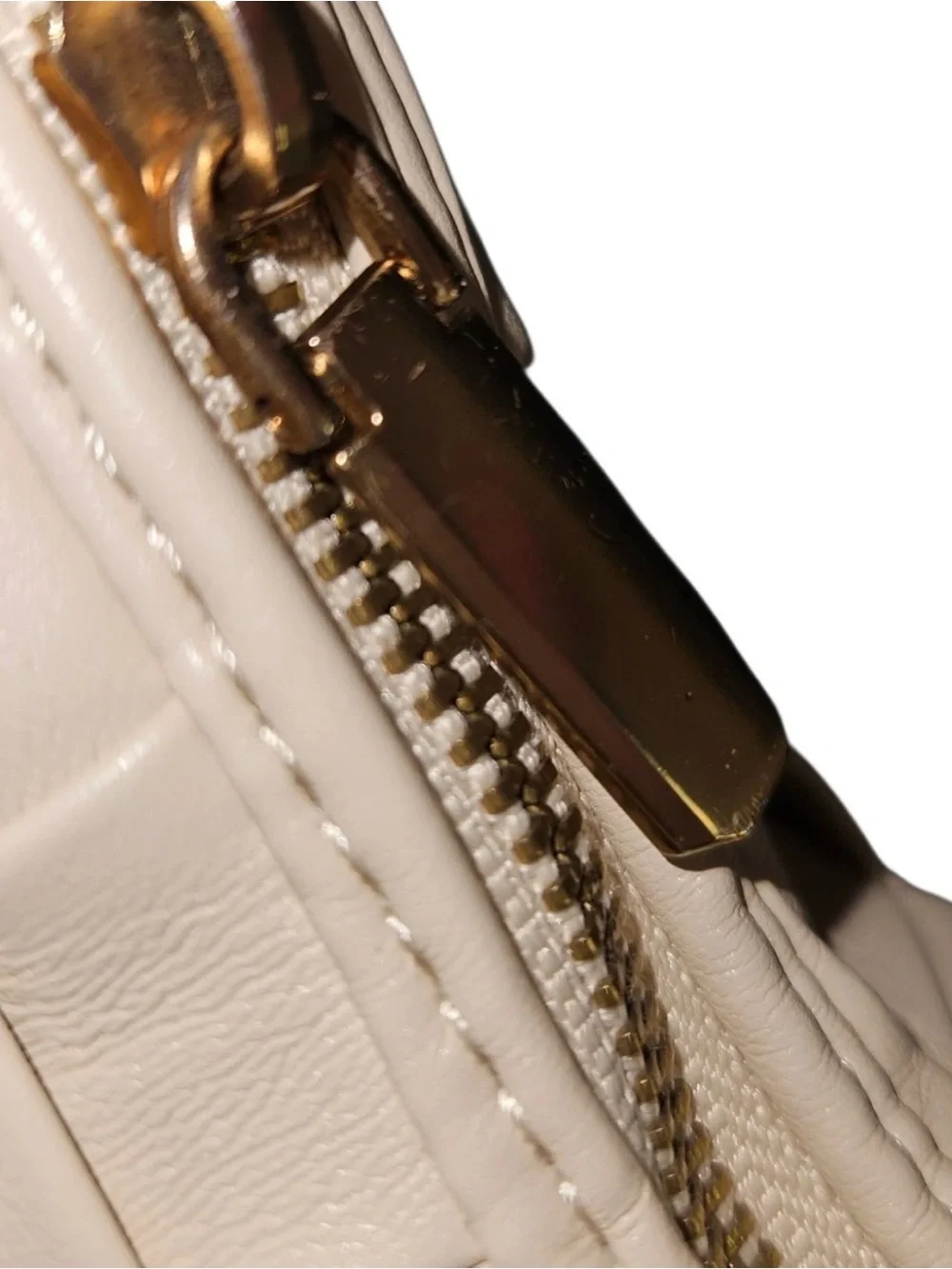 Rachel Zoe Woven Leather Hobo Shoulder Bag - Cream